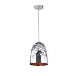 HAMMER-1D ΚΡΕΜΑΣΤΟ ΦΩΤΙΣΤΙΚΟ 1XE27 ΧΡΩΜΙΟ D190mm