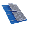 STRUCTURE FOR SANDWICH ROOF 430W PANEL 15kW,SET 1