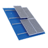 STRUCTURE FOR SANDWICH ROOF 580W PANEL 6kW,SET 2
