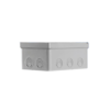 EC493 JUNCTION BOX 310Х230Х125 IP67 GREY 1
