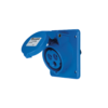 EC690 FLUSH MOUNT. SOCKET 16A IP44 1P+N+E 220-240V 2