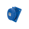 EC690 FLUSH MOUNT. SOCKET 16A IP67 1P+N+E 220-240V 2