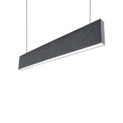 ΗΧΟΑΠΟΡΡΟΦΙΤΙΚΟ LED ΠΡΟΦΙΛ ΚΡΕΜΑΣΤΟ S36 40W 4000K ΓΚΡΙ