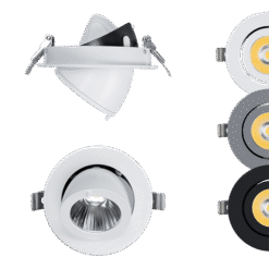 SKY TL190 COB ΦΩΤΙΣΤΙΚΟ ΡΑΓΑΣ 30W 220-240V 4000K 24° ΓΚΡΙ