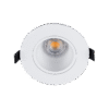 LED ΣΠΟΤ ΠΛΑΣΤΙΚΟ ΣΤΡΟΓΓΥΛΟ PAR 16 COB 7W 2700-3000K ΛΕΥΚΟ 2