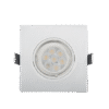 LED ΣΠΟΤ ΠΛΑΣΤΙΚΟ ΤΕΤΡΑΓΩΝΟ HIGH POWER 6W 4000-4300K ΛΕΥΚΟ 2
