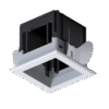 MODENA 1 MODULE RECESSED BOX WITH FRAME WHITE 1