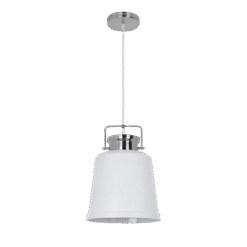 TEDD ΚΡΕΜΑΣΤΟ ΦΩΤΙΣΤΙΚΟ 1XE27 ΛΕΥΚΟ D260mm