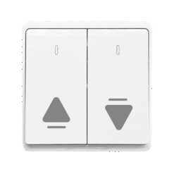LONDON CURTAIN SWITCH WHITE