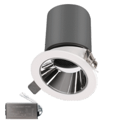 EL-6453 LED ΣΠΟΤ  ВМ 20W 4000K 38° ΜΕΛΙ+ΚΙΤ ΑΣΦΑΛΕΙΑΣ