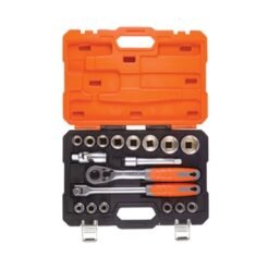 Σετ 18τμχ. καρυδάκια 1/2" με καστάνια