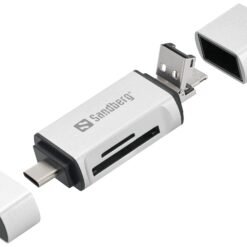 Sandberg Card Reader USB-C+USB+MicroUSB