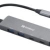 Sandberg USB-C to 2xUSB-A + 2xUSB-C Hub 1