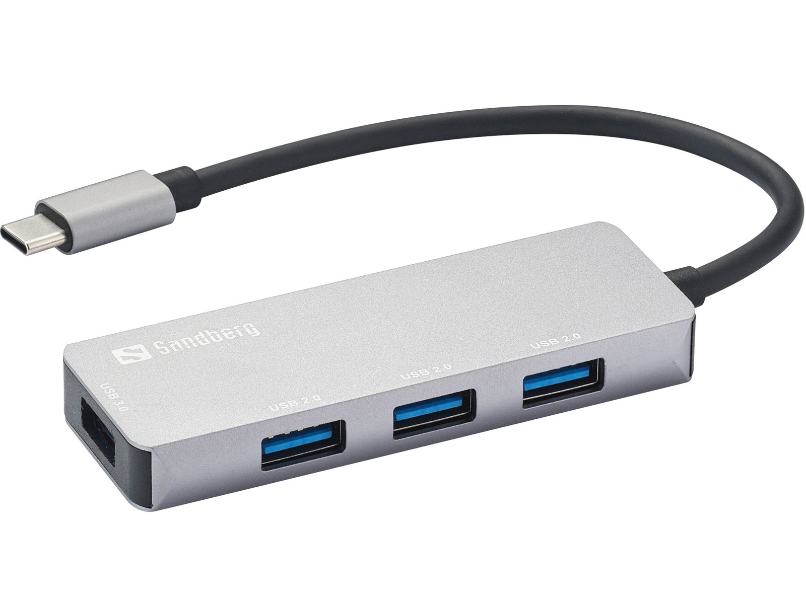 Sandberg USB-C Hub 1xUSB3.0+3x2.0 SAVER 3 Sandberg USB-C Hub 1xUSB3.0+3x2.0 SAVER