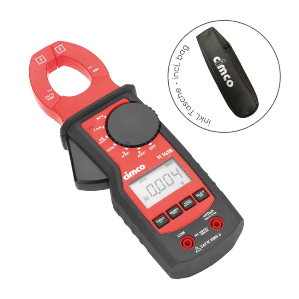 Cimco 111494 Σφιγκτήρας ρεύματος AC/DC 4100 με σακούλα 2 Cimco 111494 Σφιγκτήρας ρεύματος AC/DC 4100 με σακούλα