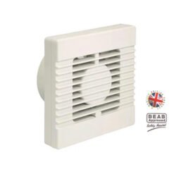 Manrose Εξαεριστήρας Λουτρού NV/100T Ø100mm με Χρονικό Καθυστέρησης Τοίχου ή Οροφής