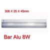 Φωτιστικό Επίπλων Φθορισμού 8W Bar Alu 1