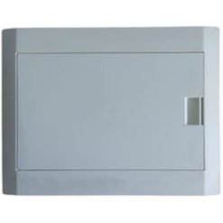Ingelec Πίνακας Χωνευτός 12 Βήματα Πλαστικός με Αδιαφανή Πόρτα